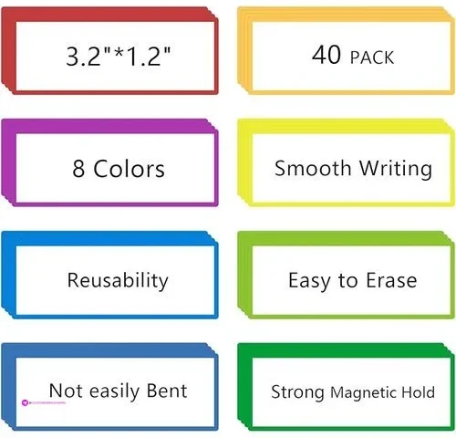 Totiyea Magnetic Labels Code 37h2hgn5