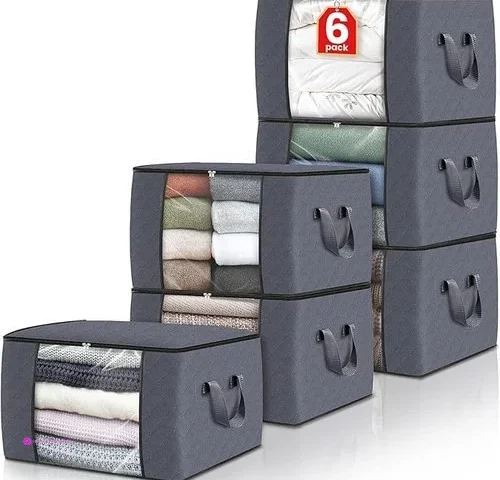 Grey Clothes Storage Bags Code Gcl8vf…