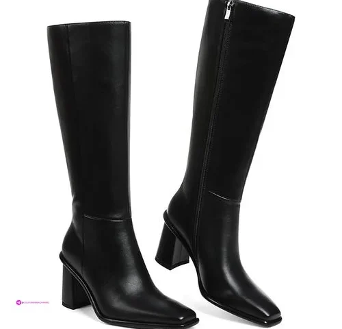 Reg Women Knee High Boots Square