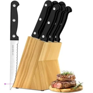 Pieces Steak Knife Set Off Code