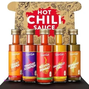 Reg Timber Taste World Hot Sauce