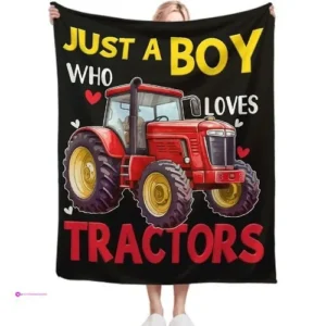 Tractors Throw Blankets Code 5cstpreo