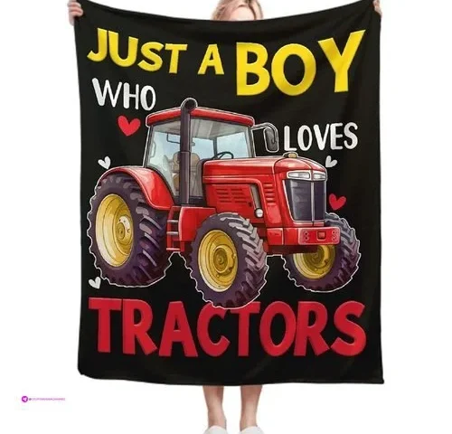 Tractors Throw Blankets Code 5cstpreo