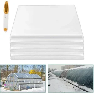 Rohseson Greenhouse Plastic Sheets Us…