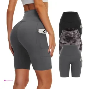 Reg Pack Biker Yoga Shorts With
