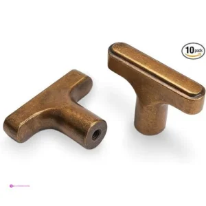 Antique Brass Cabinet Knobs Clip Coup…