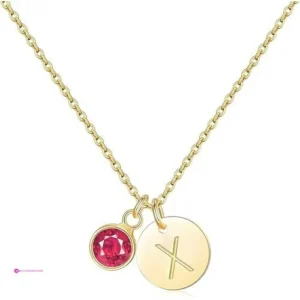 Rlmoon Birthstone Necklaces Promo Cod…