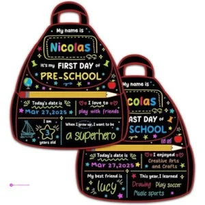 Chalkboard School Signs Use Code D3rz…