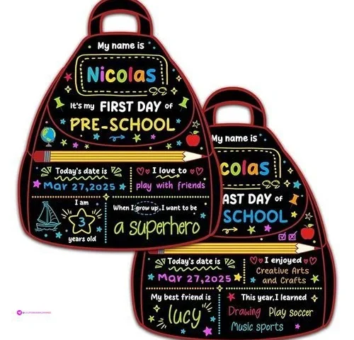 Chalkboard School Signs Use Code D3rz…