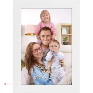 Reg 5×5 White Picture Frame Code