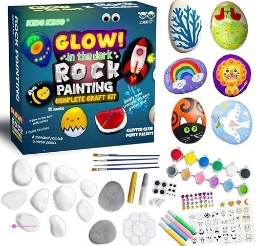 Kids King Rock Painting Kits Off