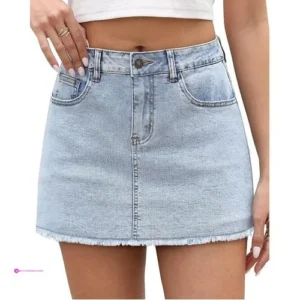 Reg Kdf Denim Skort For Women