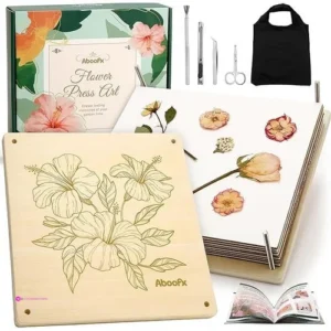Aboofx Flower Press Kits Off Use