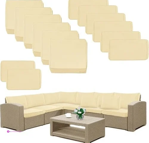 Comcaver Patio Cushion Covers Clip Co…