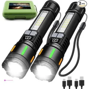 Reg Rechargeable Flashlights High Lum…