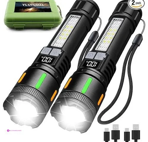 Reg Rechargeable Flashlights High Lum…
