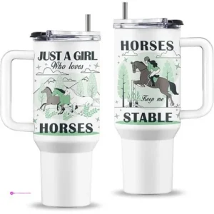 Uibunoo Horse Tumblers Clip Coupon