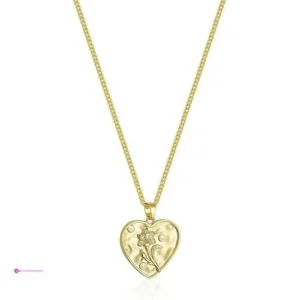 Reg 14k Gold Plated Guardian Necklace…