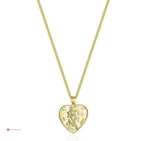 Reg 14k Gold Plated Guardian Necklace…