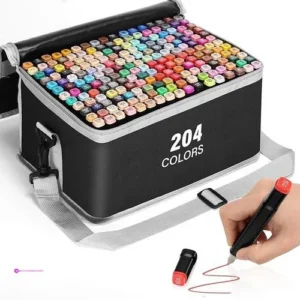 Zstaoci Alcohol Markers 204 Colors Pr…