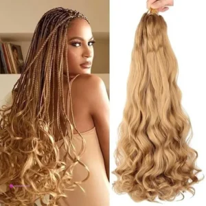 French Curl Hair Extensions Off Clip