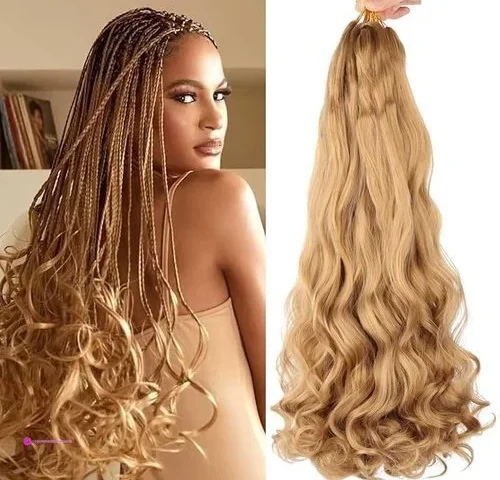 French Curl Hair Extensions Off Clip