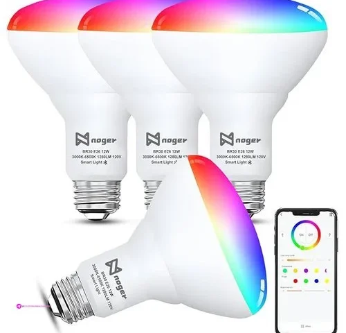 Noger Smart Light Bulbs Off Use