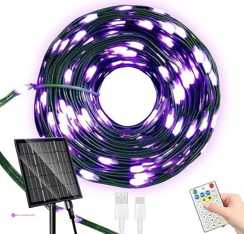 Solar Christmas Light Set Off Use