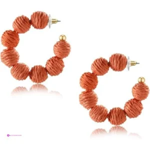 Rattan Earrings Clip Coupon