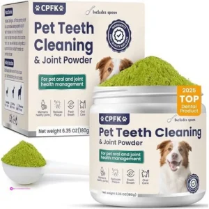Dog Dental Cleaning Powders Clip Coup…