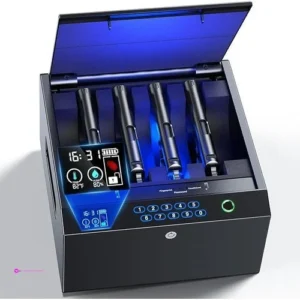 4-pistol Gun Safe With Fingerprint Co…