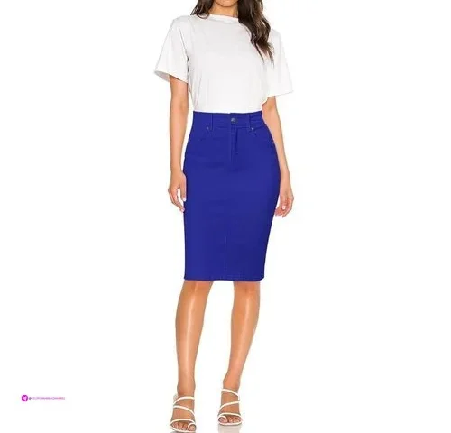 Reg Hybrid Denim Skirts Clip Coupon