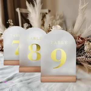 Now Organteam Wedding Table Numbers C…