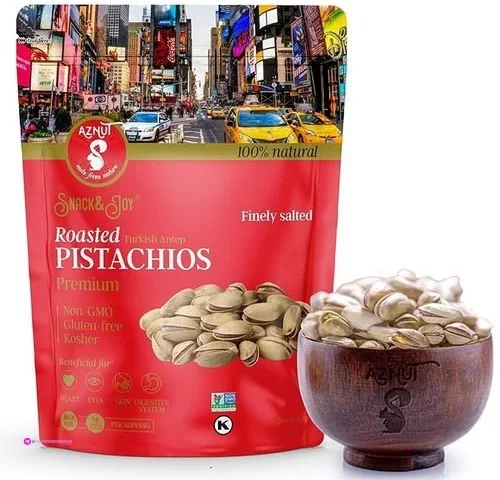 Aznut Roasted Pistachios Off Clip Cou…