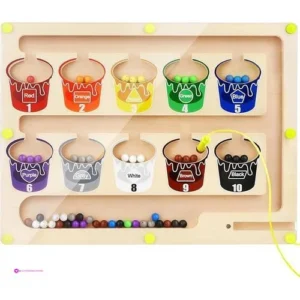 Montessori Magnetic Puzzles Clip Coup…