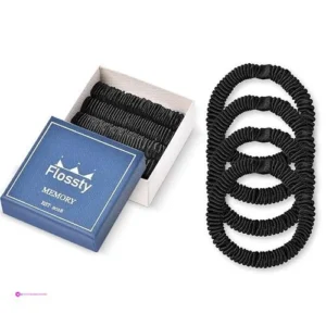 Reg Flossty Silk Hair Ties Clip