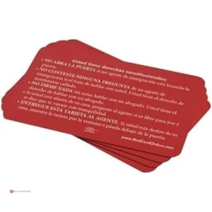 Know Your Rights Cards Clip Coupon
