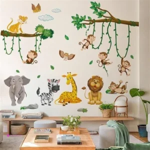 Fanwaoo Animal Wall Decals Code Sx39r…