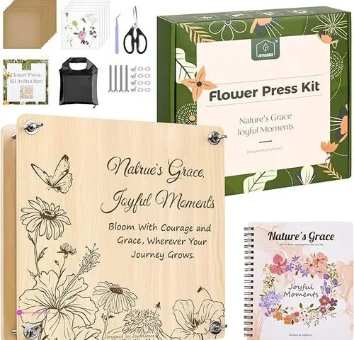 Joy Grace Flower Press Kits Clip
