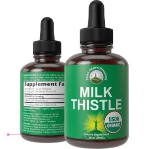 Organic Milk Thistle Supplements Clip…