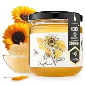 Honigma Raw Sunflowers Honey Clip Cou…