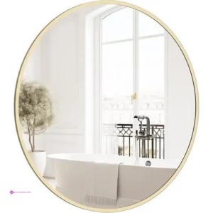 Reg Homecookin Round Wall Mirror Gold