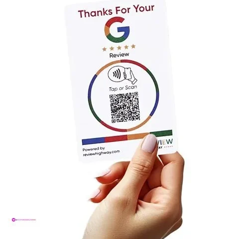 Google Review Cards Clip Coupon