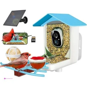 Blue Smart Bird Feeders Code Jr5e3xcr