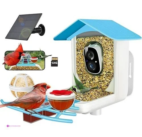 Blue Smart Bird Feeders Code Jr5e3xcr