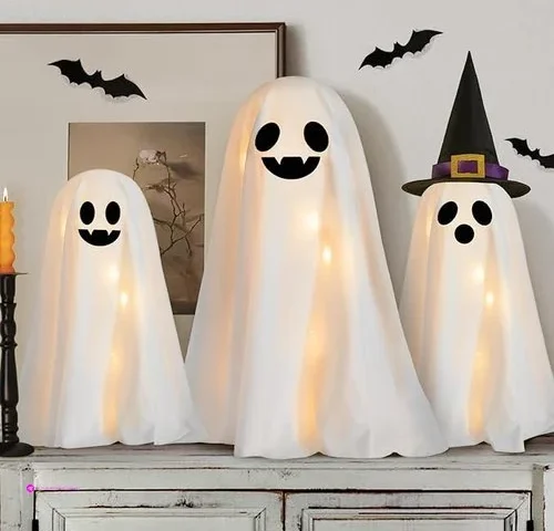 Indoor Light Ghost Decorations Clip C…