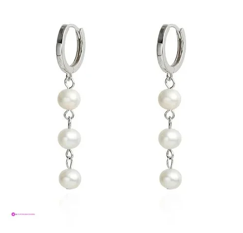 Sterling Silver Huggie Earrings Clip …