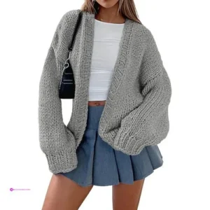 Reg Dowerme Women Oversized Cardigan …