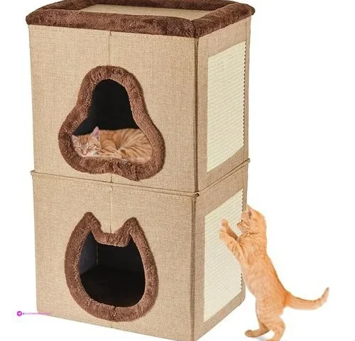 Whisker Two Tier Cat Houses Code