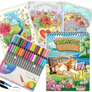 Kalysky Adult Coloring Books Code 4ii…